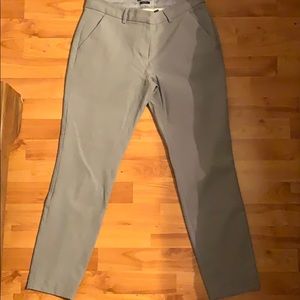 Express gray sz 10 straight leg dress pants
